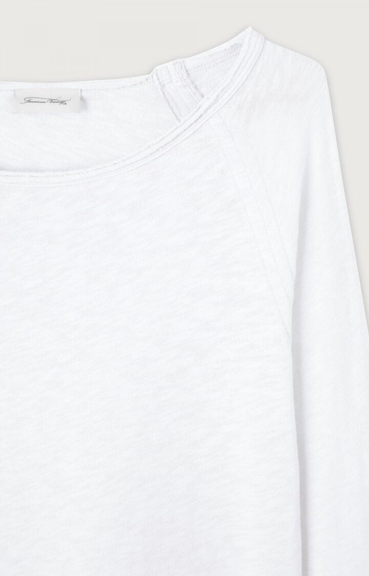 SONOMA LONG SLEEVE TEE SON31G in White by American Vintage