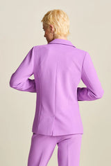 POM BLAZER in Pique Purple from POM Amsterdam