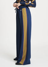 POM PANT in Colourblock Nightfall Blue from POM Amsterdam
