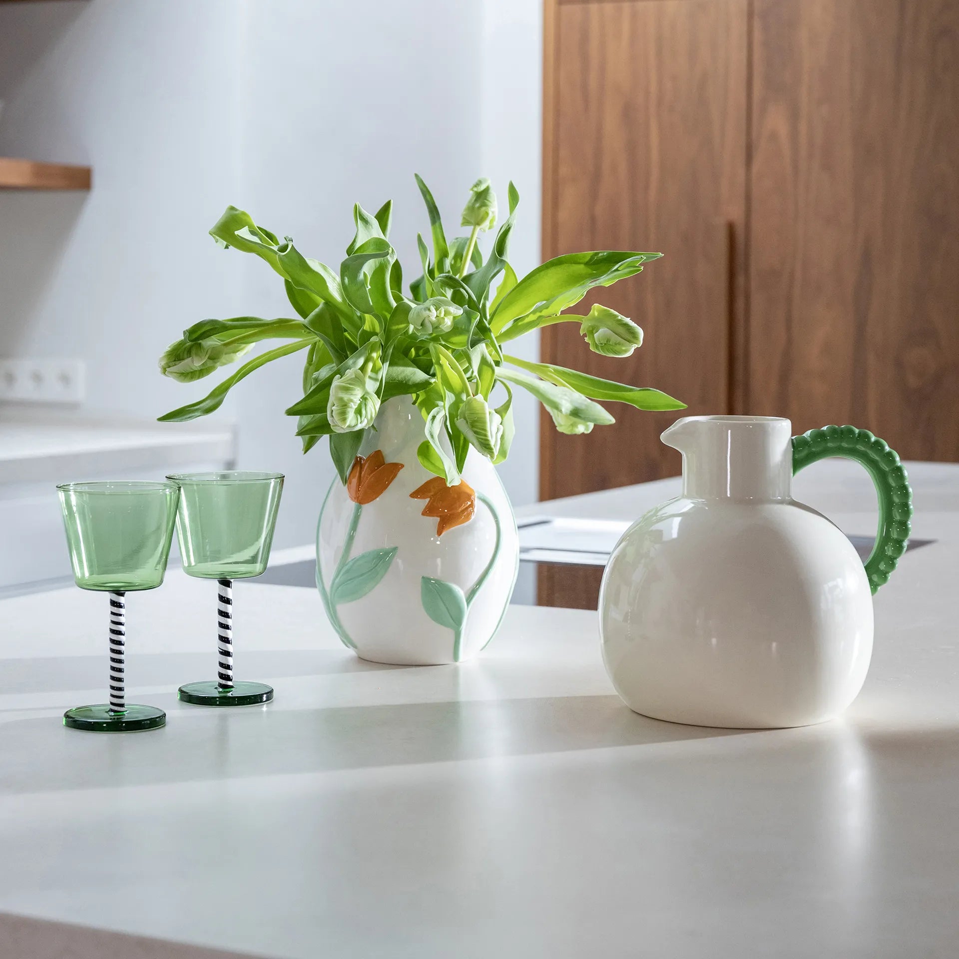 &KLEVERING JUG PERLE | Green - Darling & Domain