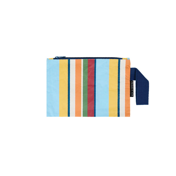 MINI ZIP POUCH | Retro Stripe