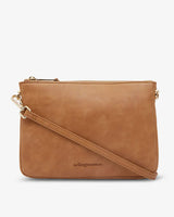 SAMANTHA CROSSBODY BAG in Vintage Tan by ARLINGTON MILNE