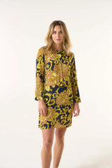 MIDDY GENIE DRESS in San Sebastian Citrine from Oneseason