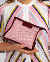 SANTORINI CASE SMALL | Blush Mesh