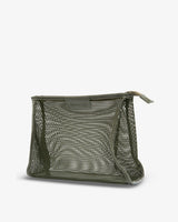 SANTORINI CASE LARGE | Khaki Mesh