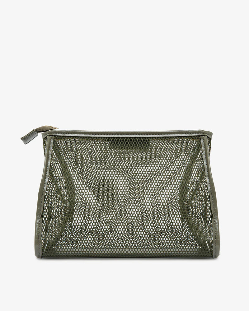 SANTORINI CASE LARGE | Khaki Mesh