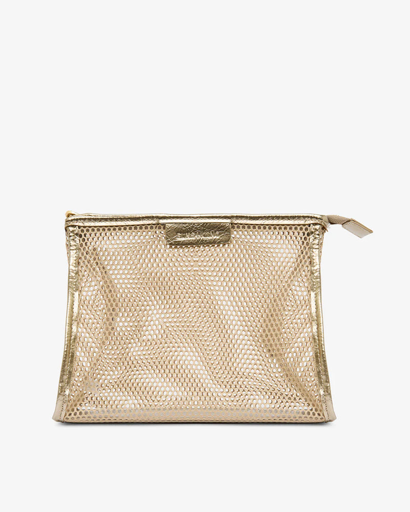 SANTORINI CASE LARGE | Taupe Mesh
