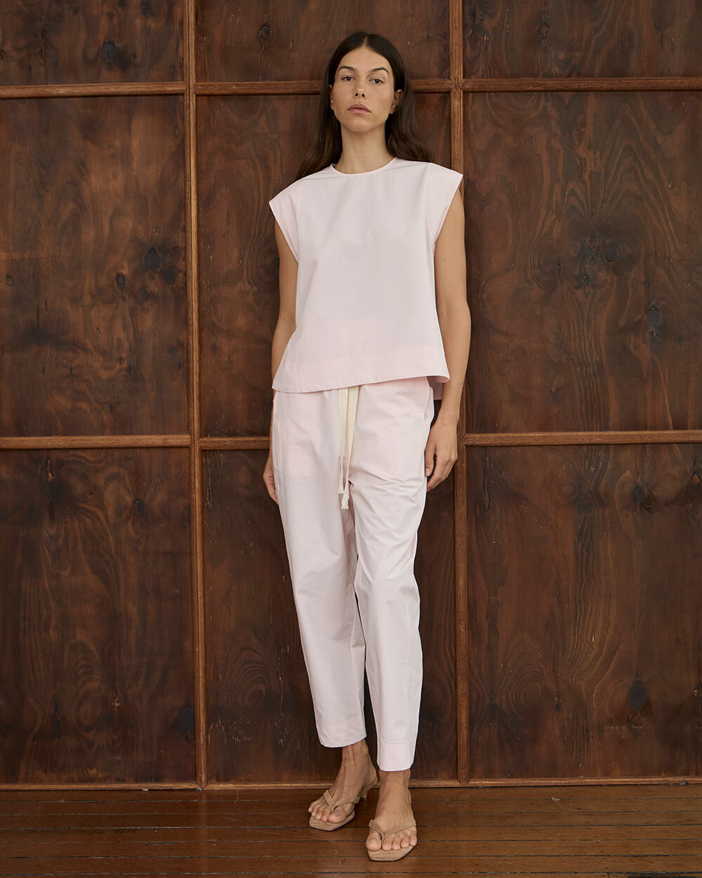 BYRON PANT in Baby Pink by Arlington Milne