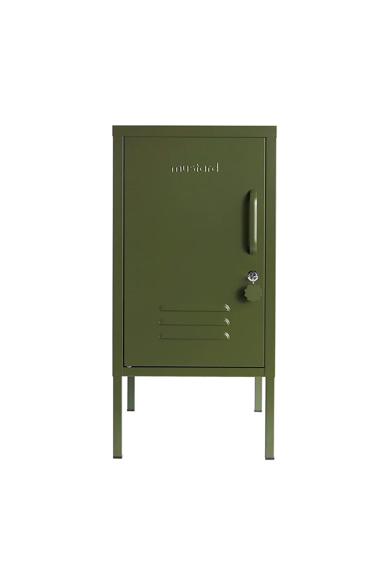 The Shorty Locker in Olive by MUSTARD MADE