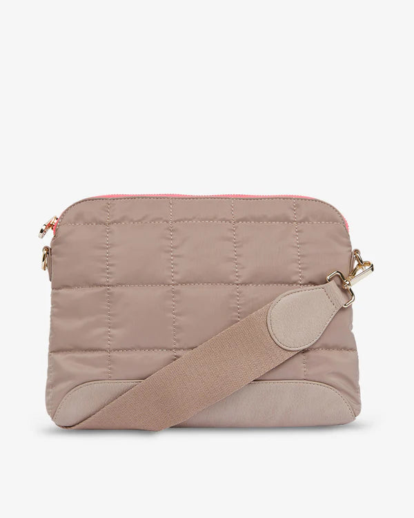 SOHO CROSSBODY BAG in Taupe by Elms and King