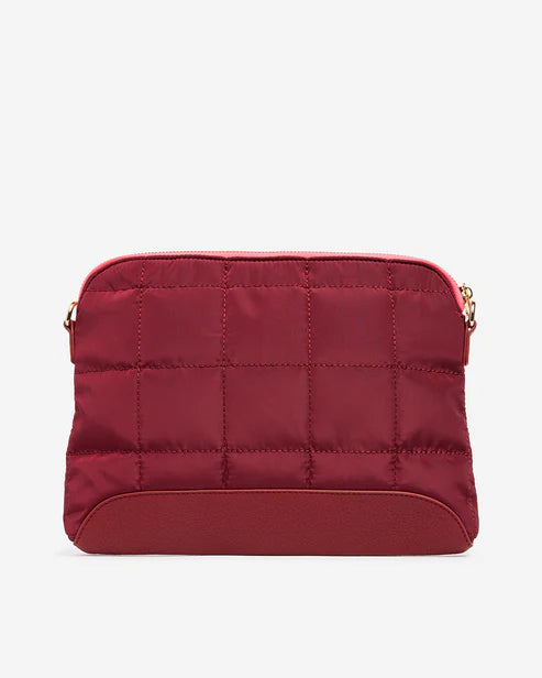 SOHO CROSSBODY BAG in Burgundy by Elms and King