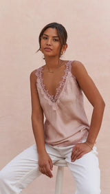 Solange Camisole in Blush by Charli