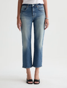BRINLEY CROP JEAN in 15 Years Bouquet by AG Jeans