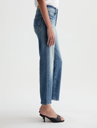 BRINLEY CROP JEAN in 15 Years Bouquet by AG Jeans