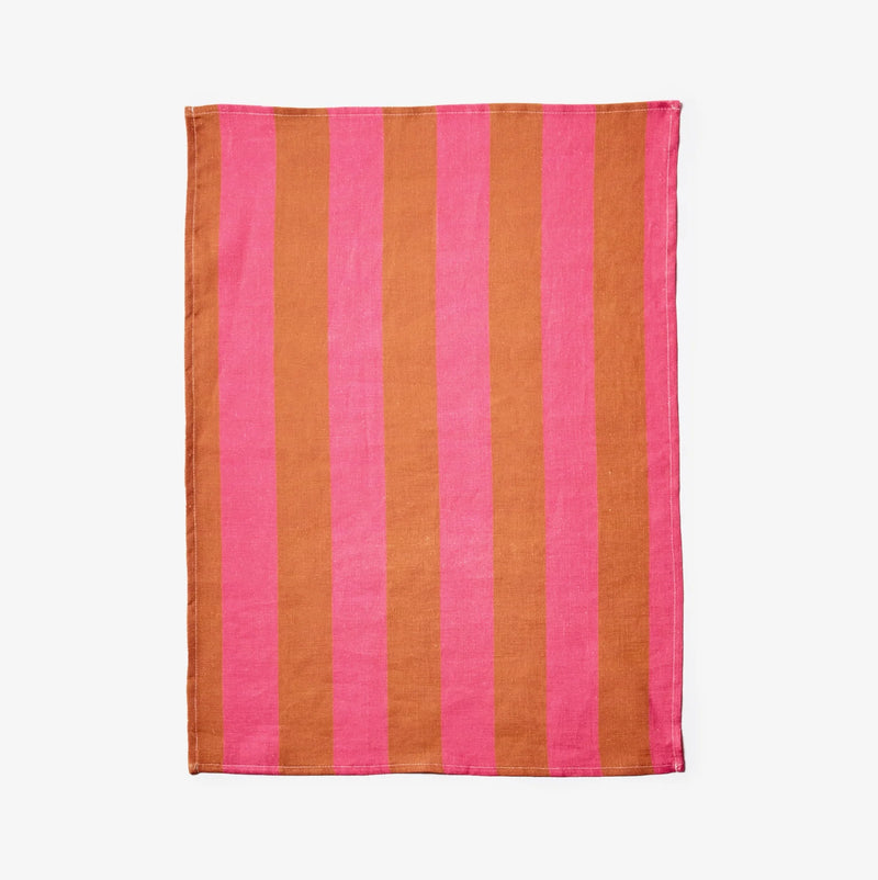 TEA TOWEL in Stripe Candy from Bonnie and Neil