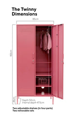 MUSTARD MADE LOCKER | The Twinny | Berry