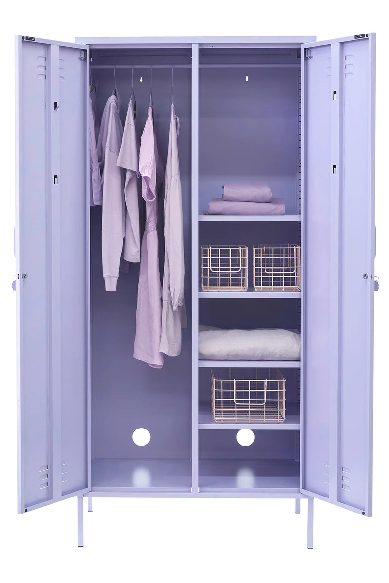 The Twinny Locker in Lilac by MUSTARD MADE