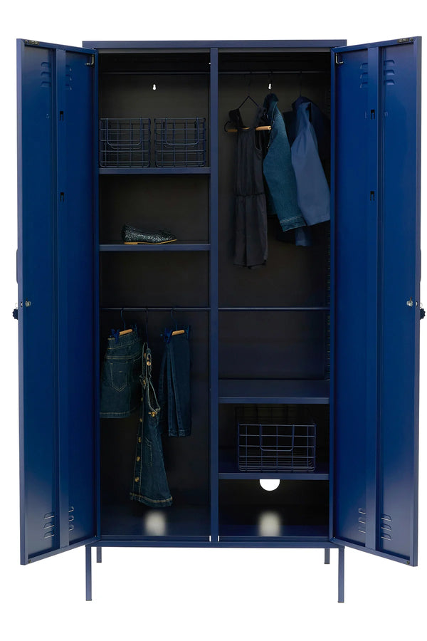 The Twinny Locker in Navy by MUSTARD MADE