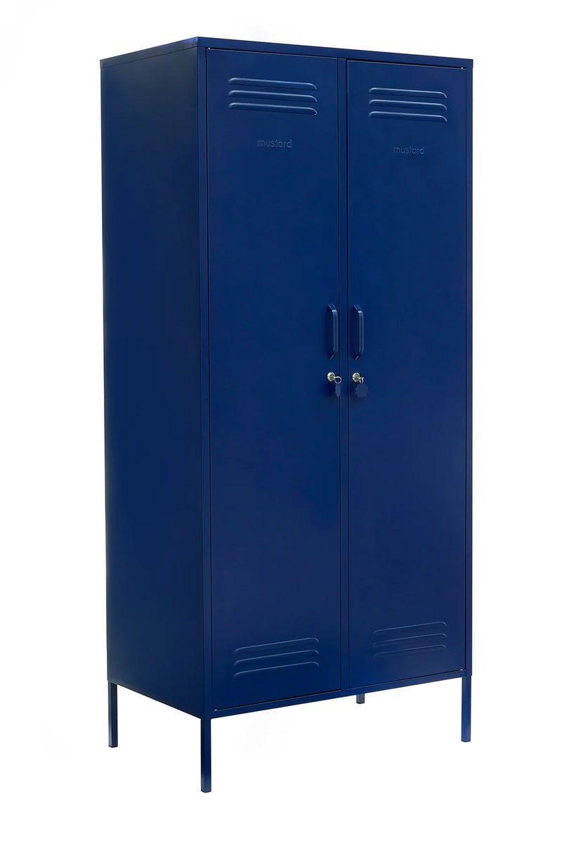 The Twinny Locker in Navy by MUSTARD MADE