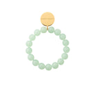 MINI BEADS FLEX BRACELET in Opaline Mint by Vanessa Baroni 