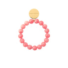 MINI BEADS FLEX BRACELET in Watermelon Marble by Vanessa Baroni