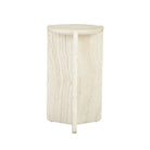 VENUS REVOLVE SIDE TABLE in Natural Travertine by GlobeWest at Darling & Domain