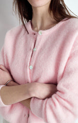 VITOW CARDIGAN VITO19E | Sugared Almond Melange - Darling & Domain