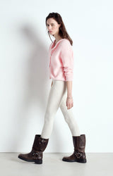 VITOW CARDIGAN VITO19E | Sugared Almond Melange - Darling & Domain