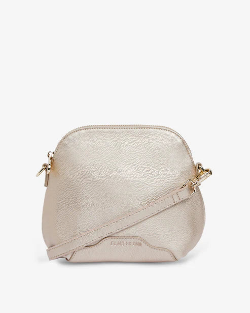 VIGO CROSSBODY BAG in Light Gold by Elms and King