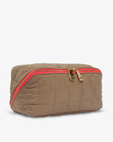 WASHBAG in Taupe by Elms and King