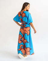 LA ROCCA WRAP SKIRT in Hibiscus by Elms and King