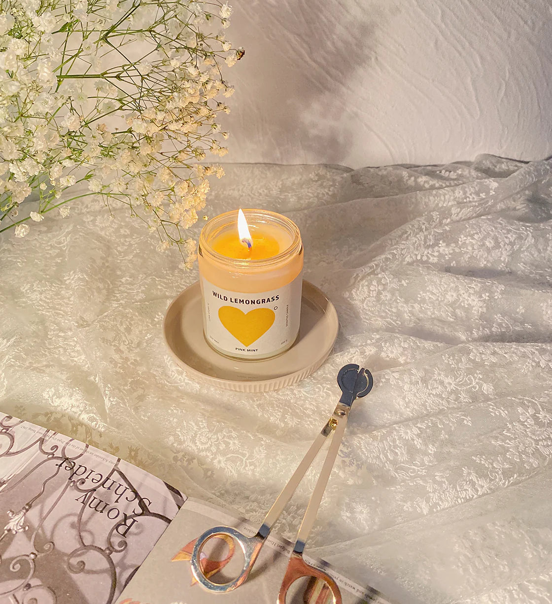 Lemon Myrtle Candle by PINKMINT