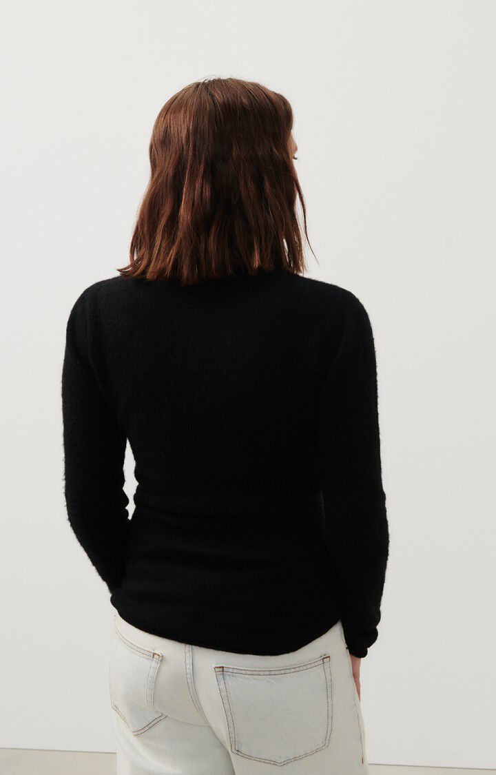 American Vintage PULLOVER CREW NECK in Black