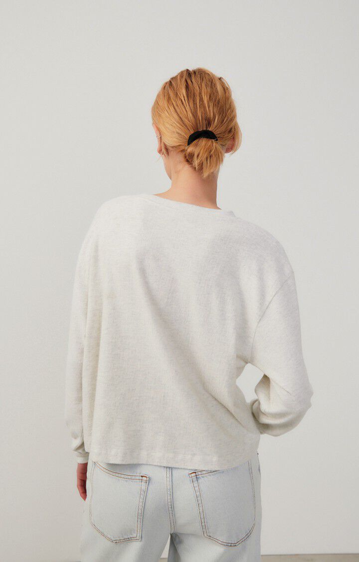 YPAWOOD LONG SLEEVE TEE ypa02b | Heather Grey - Darling & Domain