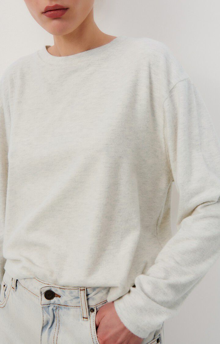 YPAWOOD LONG SLEEVE TEE ypa02b | Heather Grey - Darling & Domain