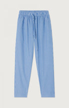ZATYBAY TROUSERS ZAT10A in Aqua Stripes by American Vintage