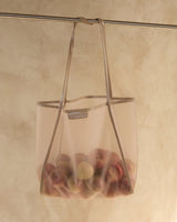 ZANZIBAR BAG in Camel Mesh by Elms and King