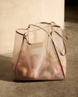 ZANZIBAR BAG in Camel Mesh by Elms and King