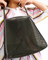 ZANZIBAR BAG in Kahki Mesh by Elms and King