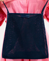 ZANZIBAR BAG in Navy Mesh by Elms and King