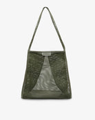 ZANZIBAR BAG in Kahki Mesh by Elms and King