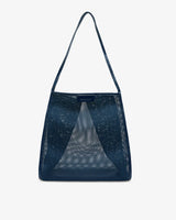 ZANZIBAR BAG in Navy Mesh by Elms and King