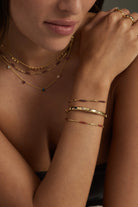 ZIGGY BANGLE in Gold by ToniMay