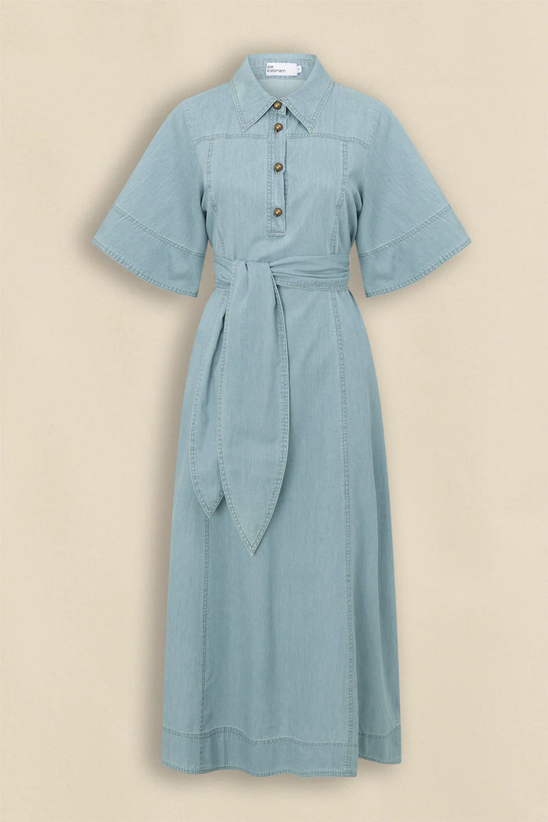 CAMEO DRESS | Light Chambray *Pre Order*