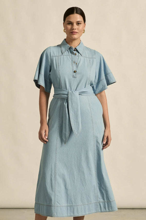 CAMEO DRESS | Light Chambray *Pre Order*