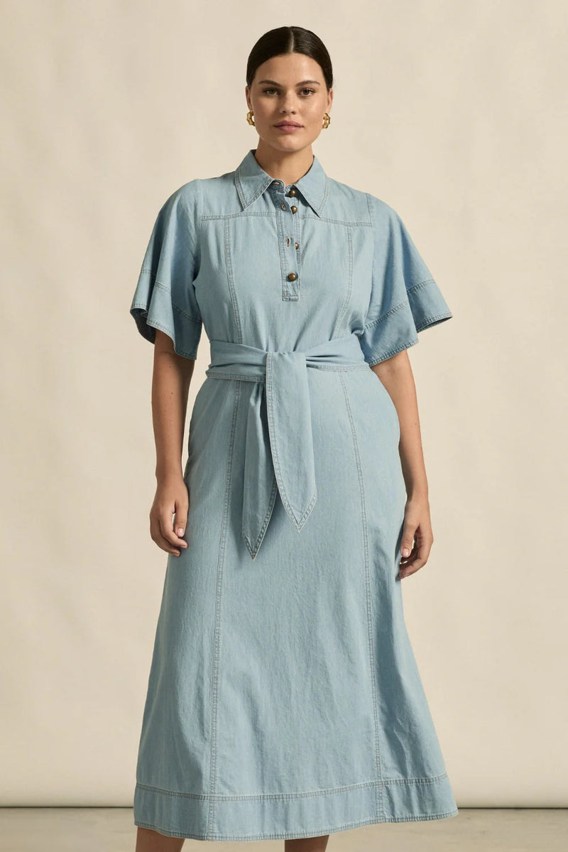 CAMEO DRESS | Light Chambray *Pre Order*