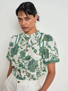 CHARM TOP in Garden Paisley from Zoe Kratzmann