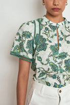 CHARM TOP in Garden Paisley from Zoe Kratzmann
