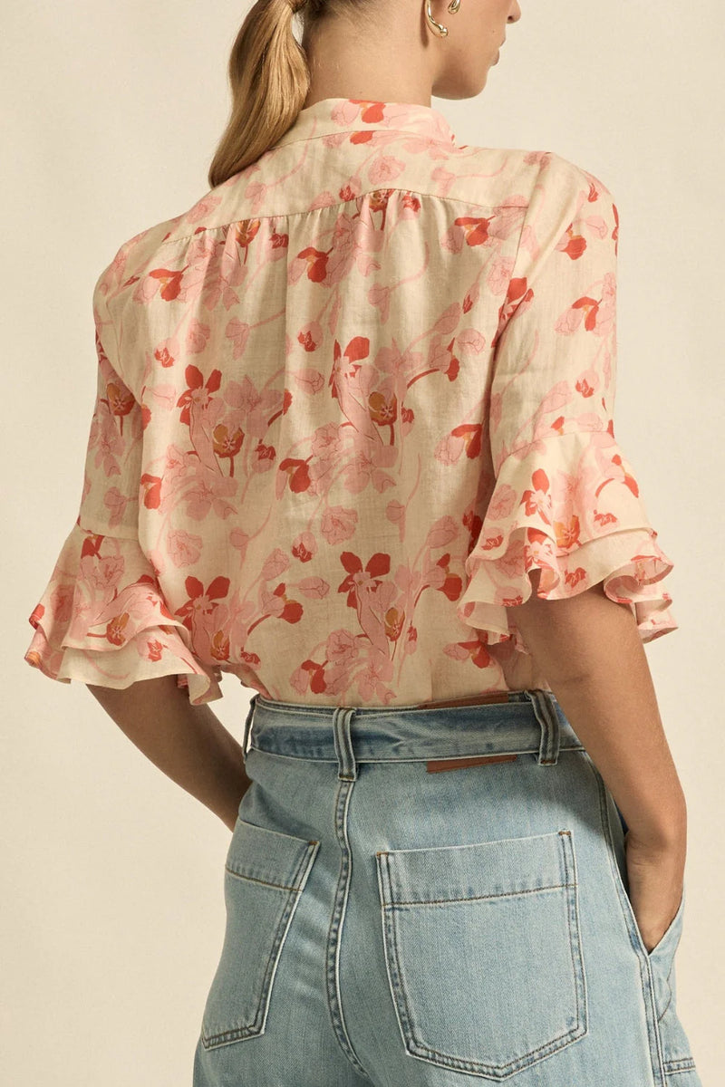 FLUCTUATE TOP | Cherry Tulip *Pre Order*