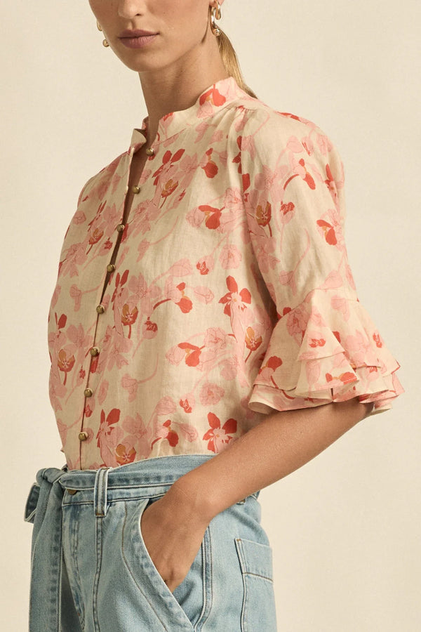 FLUCTUATE TOP | Cherry Tulip *Pre Order*